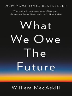 What We Owe the Future - ebook